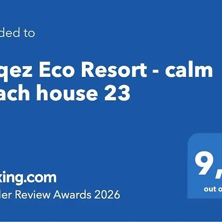 Buqez Eco - House 23 - Beachfront 别墅 *